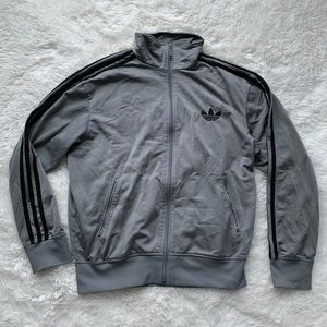 Grey Adidas Track Jacket